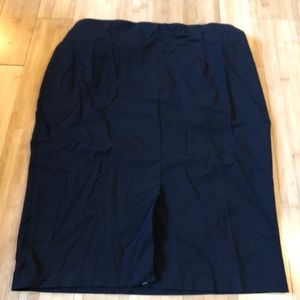 NYCC Black Pencil Skirt Size XL